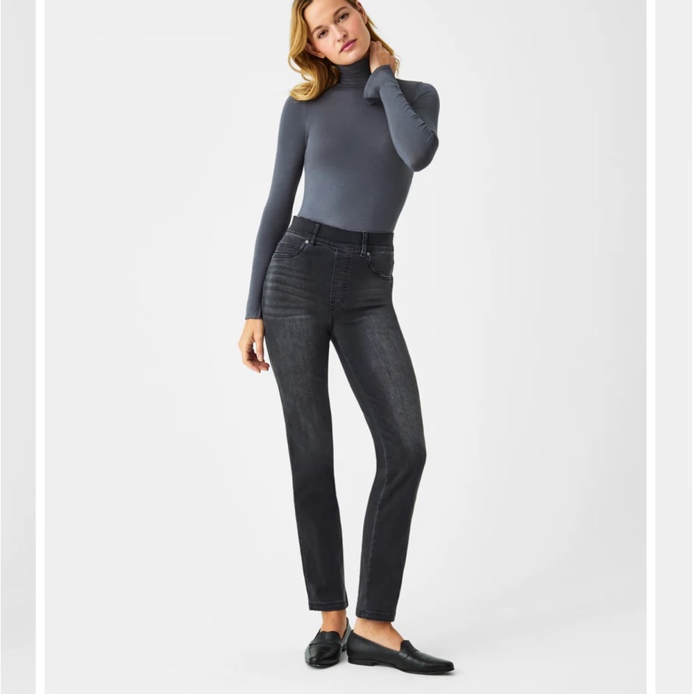 Spanx NWT vintage black straight leg